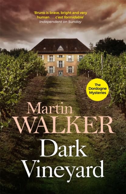 The Dark Vineyard paperback cover from the Bruno Chief of Police collection set