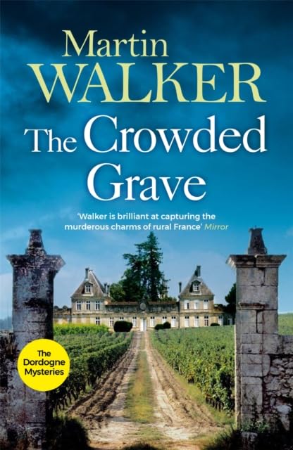 The Crowded Grave paperback cover from the Bruno Chief of Police 4 book collection