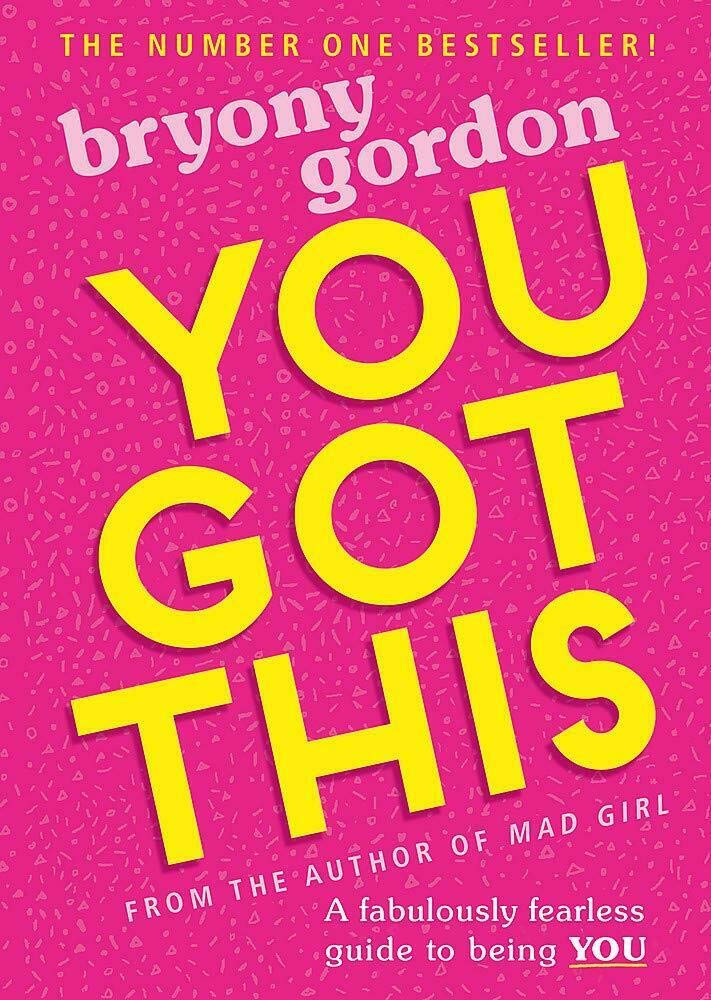 Back cover blurb and synopsis of a Bryony Gordon paperback memoir from the set