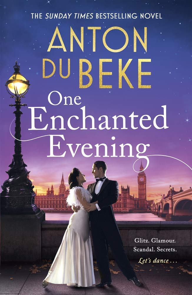 Moonlight Over Mayfair by Anton Du Beke paperback book cover close-up