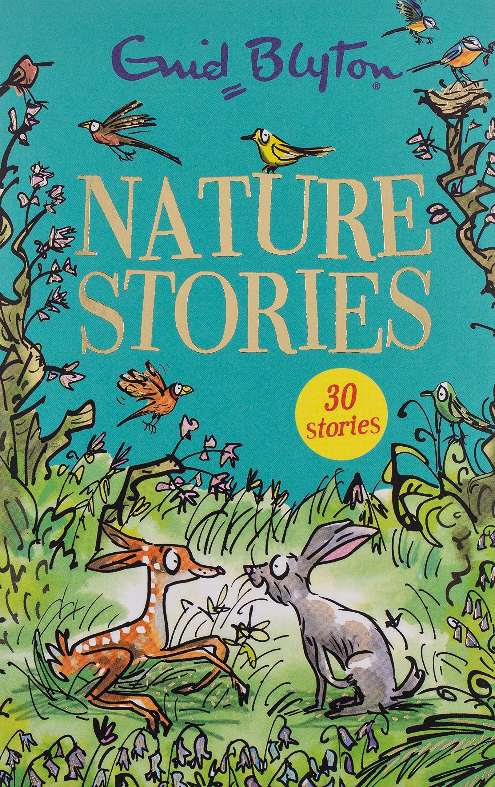 Animal Stories and Nature Stories paperback covers from the Enid Blyton short story set