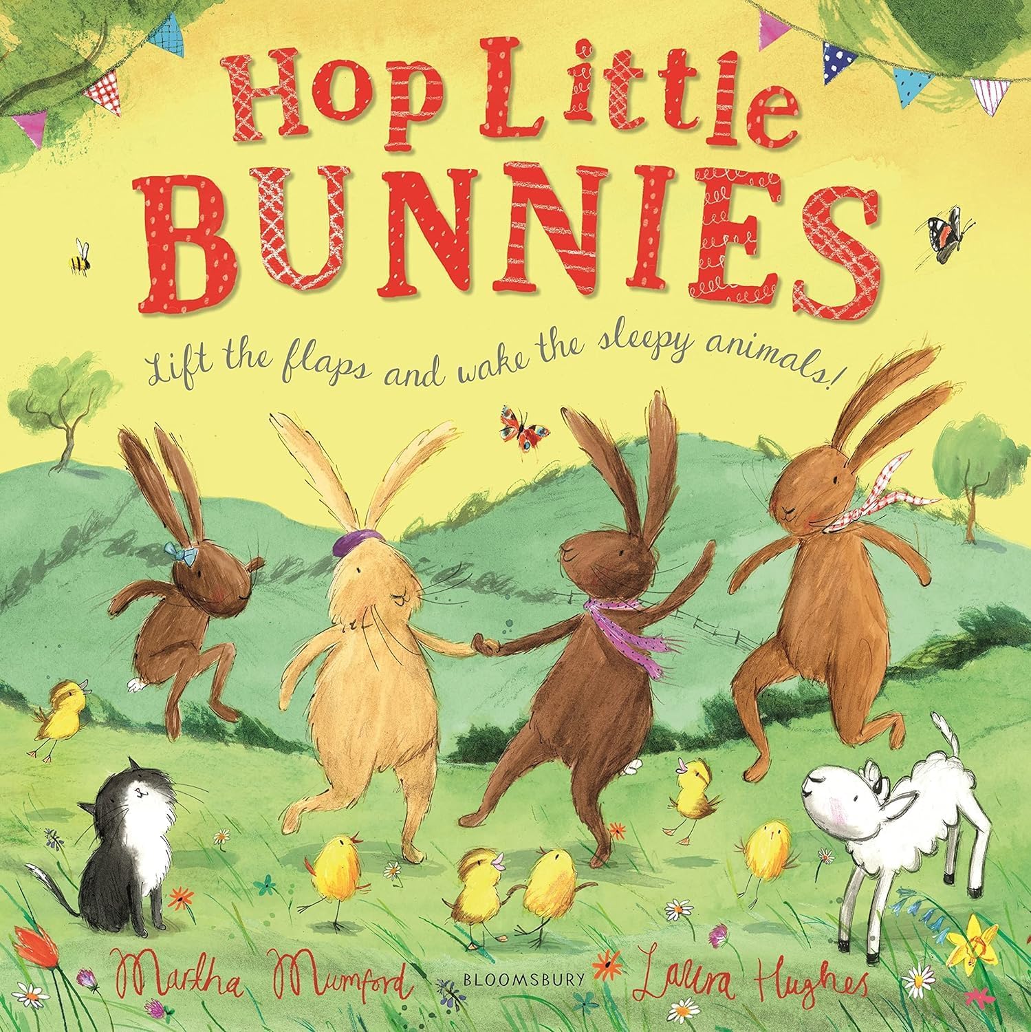 All six Bunny Adventures paperback books by Martha Mumford fanned out to show each colorful cover.
