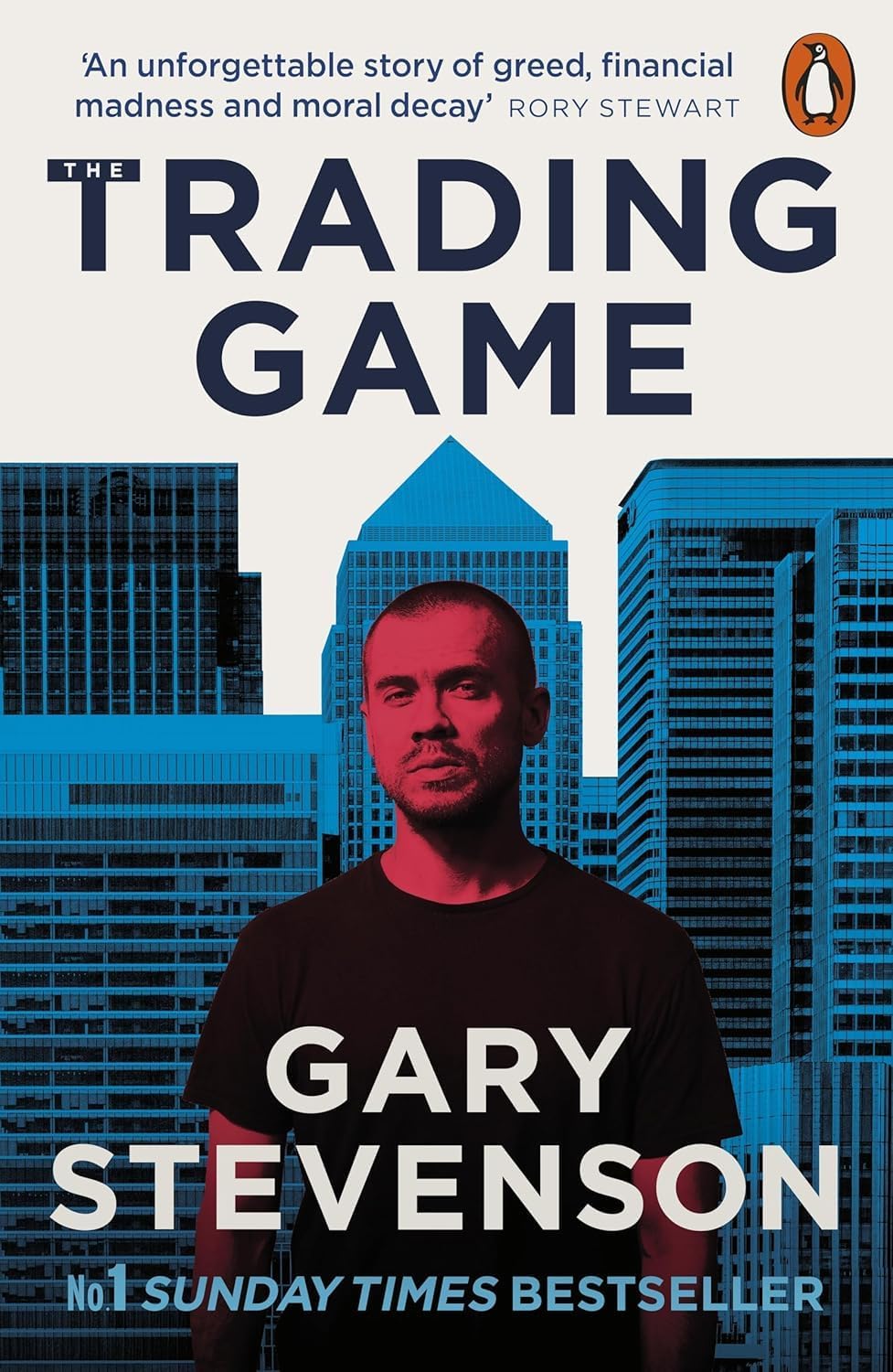 The Trading Game paperback by Gary Stevenson close-up front cover