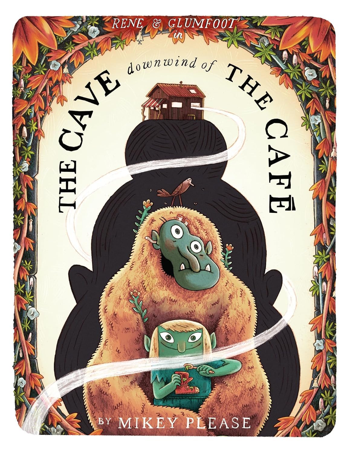 The Café at the Edge of the Woods 3 Books Collection Set by Mikey Please - all three paperback picture books fanned out together