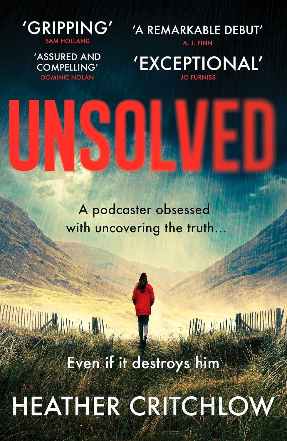 Unburied by Heather Critchlow - Cal Lovett Files series paperback front cover