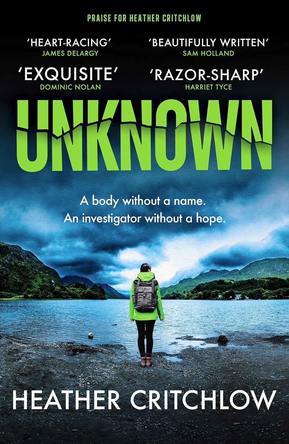 Unseen by Heather Critchlow - Cal Lovett Files series paperback front cover