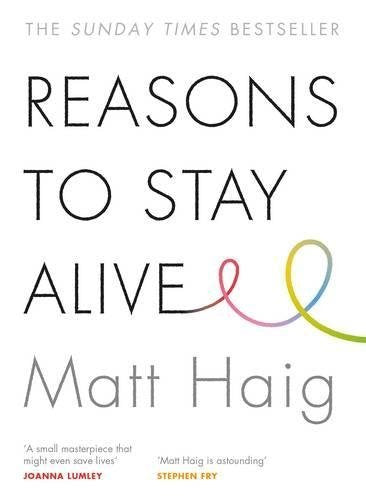 Reasons to Stay Alive by Matt Haig paperback front cover, part of the Calm Mind Collection mental wellness 3 book set