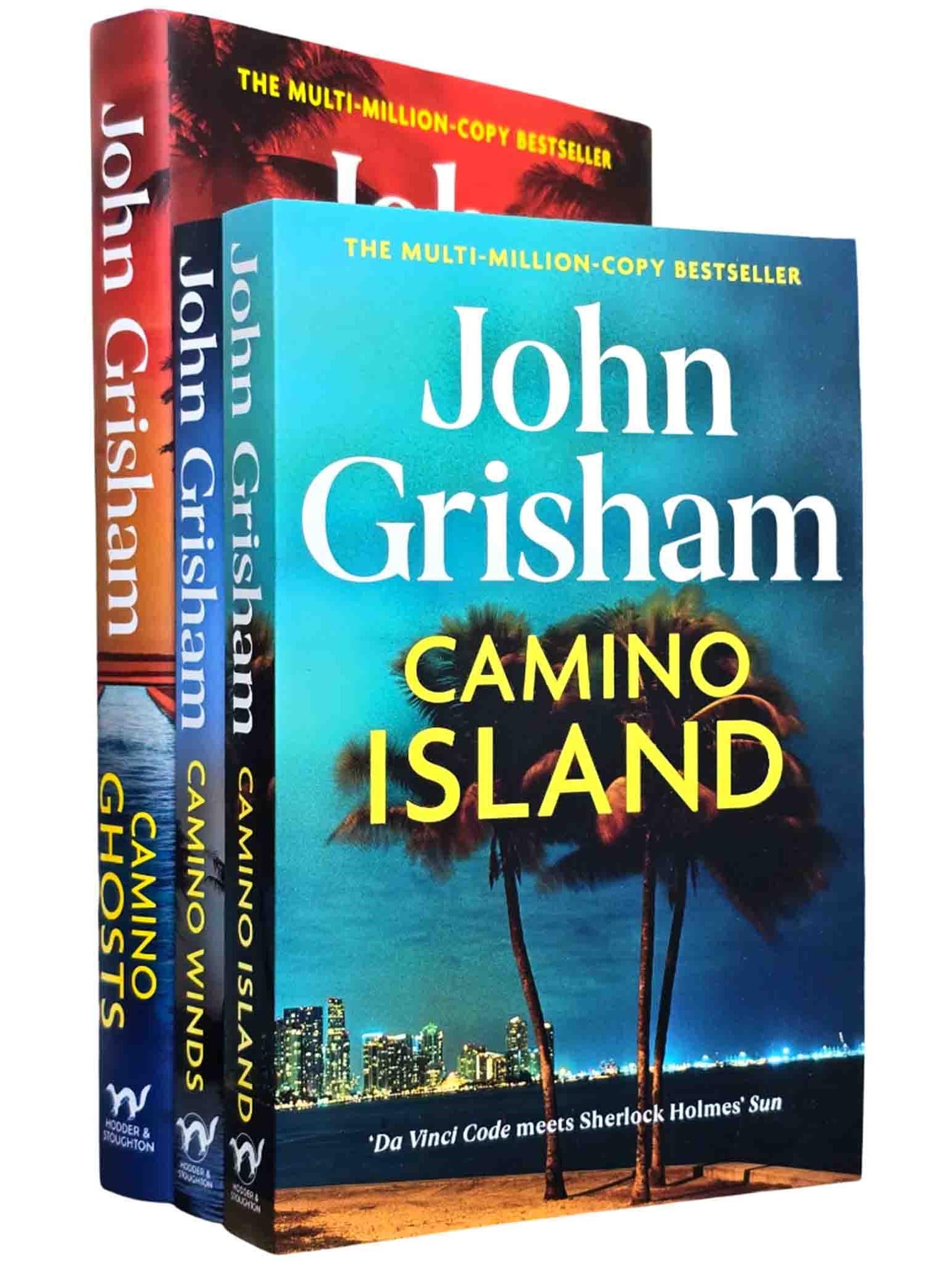 Camino Series by John Grisham 3 book collection set front cover, paperback and hardback fiction thriller