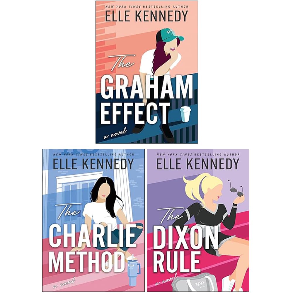 Campus Diaries 3-book paperback collection set by Elle Kennedy - front cover