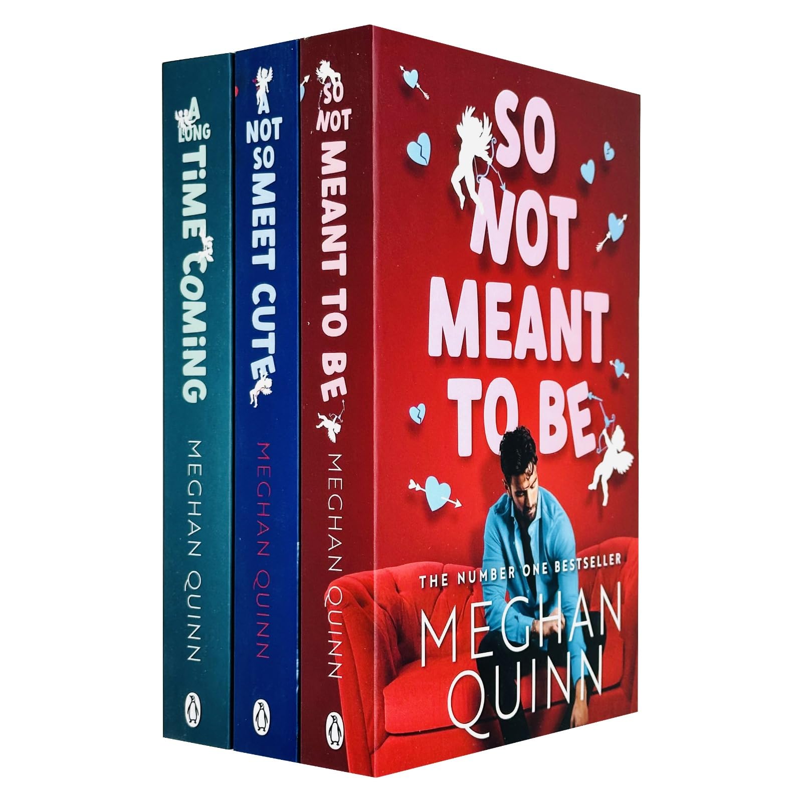 Cane Brothers Series by Meghan Quinn 3 book paperback collection set front covers