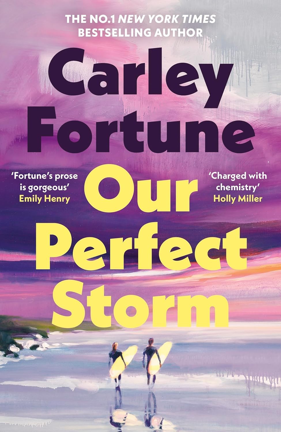 Both paperback novels from the Carley Fortune 2 book collection fanned out showing spines and covers