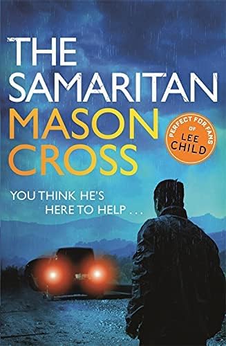 The Samaritan by Mason Cross, paperback front cover from the Carter Blake series