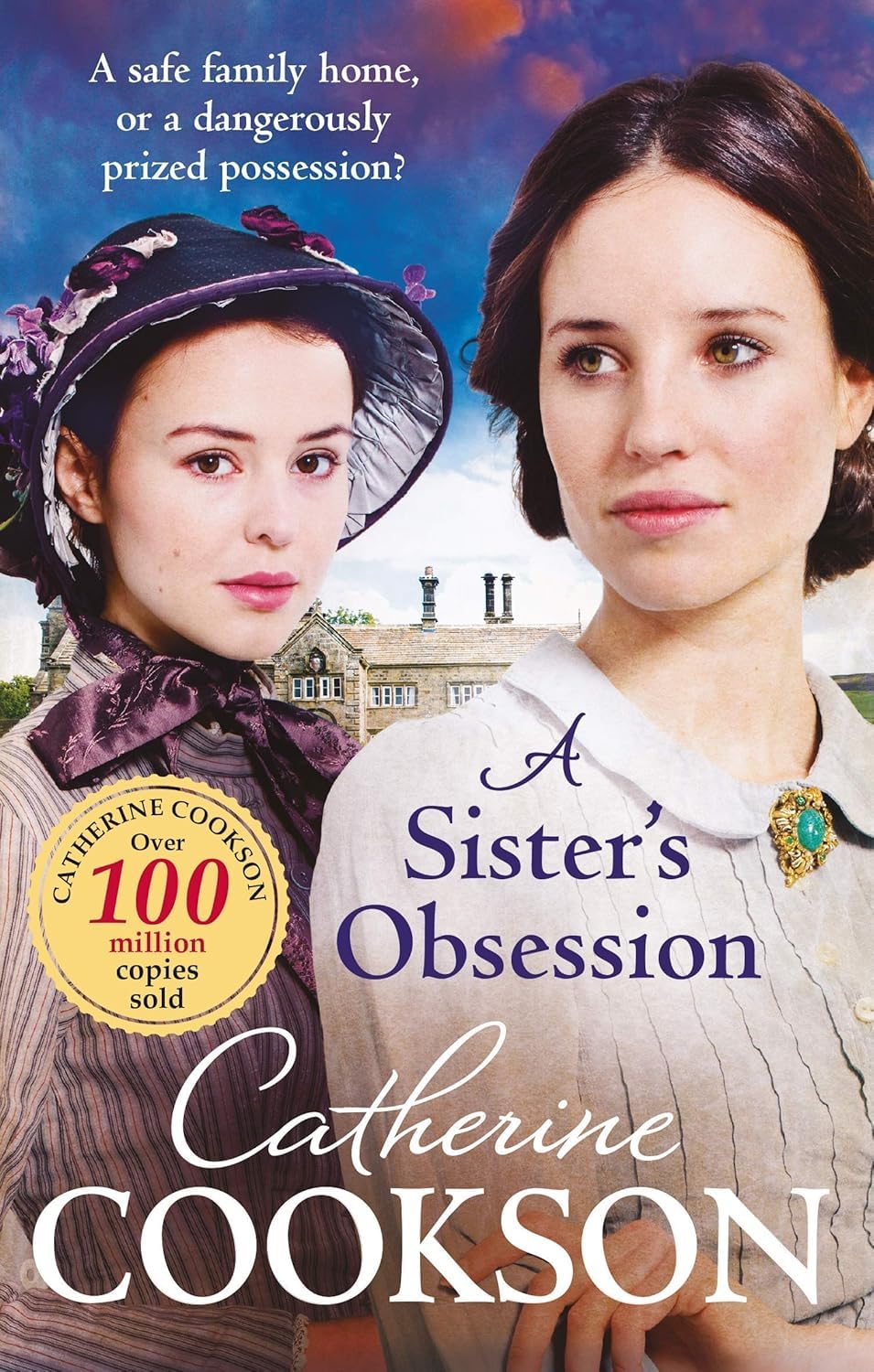 Close-up of The Fifteen Streets and The Dwelling Place paperback covers from the Catherine Cookson collection