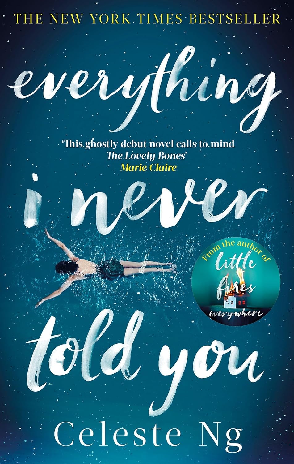 Back cover synopsis of Everything I Never Told You paperback by Celeste Ng