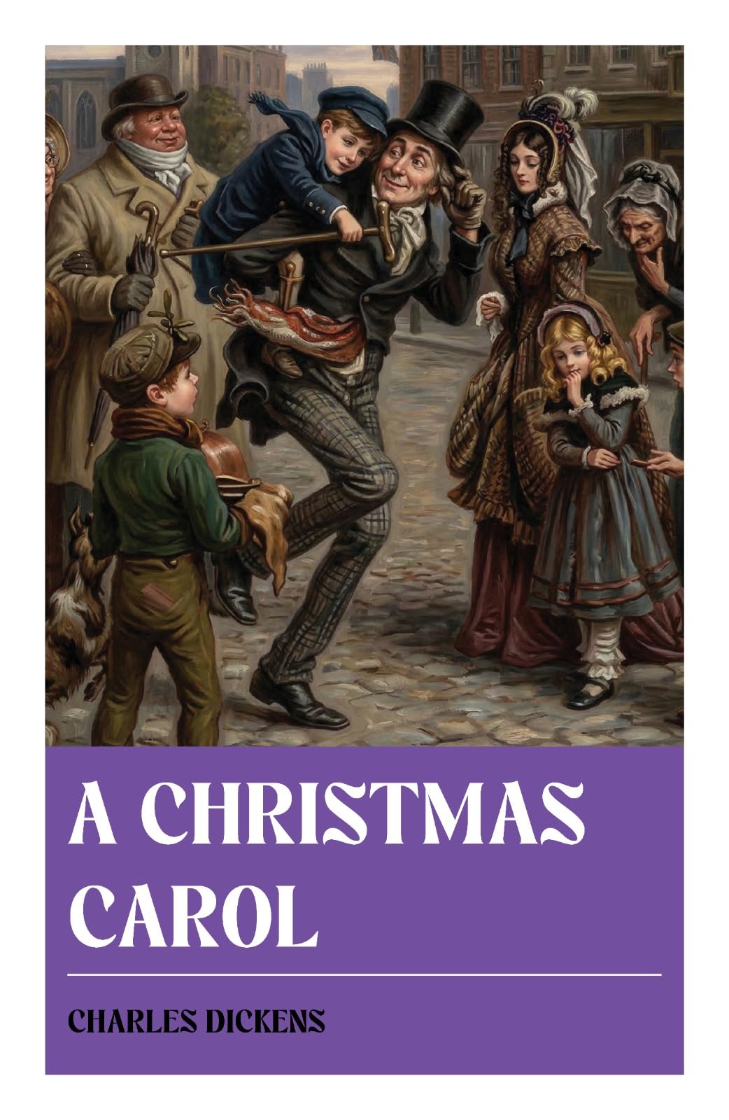 Back cover and packaging of the Charles Dickens 12 Books Collection Set paperback edition