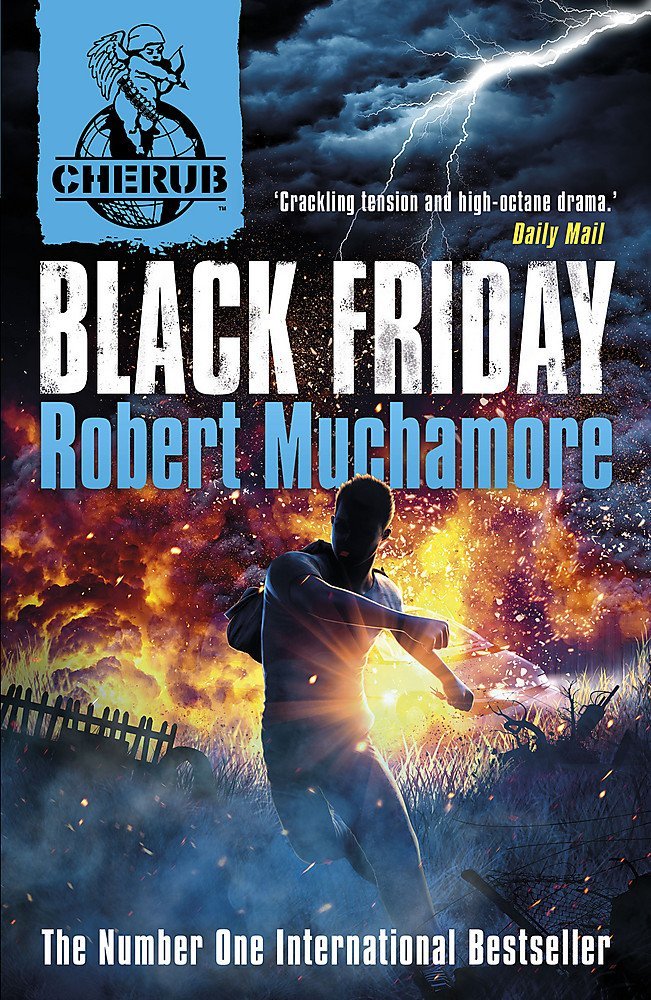 Back covers of the Cherub Series 5-book paperback collection set by Robert Muchamore.