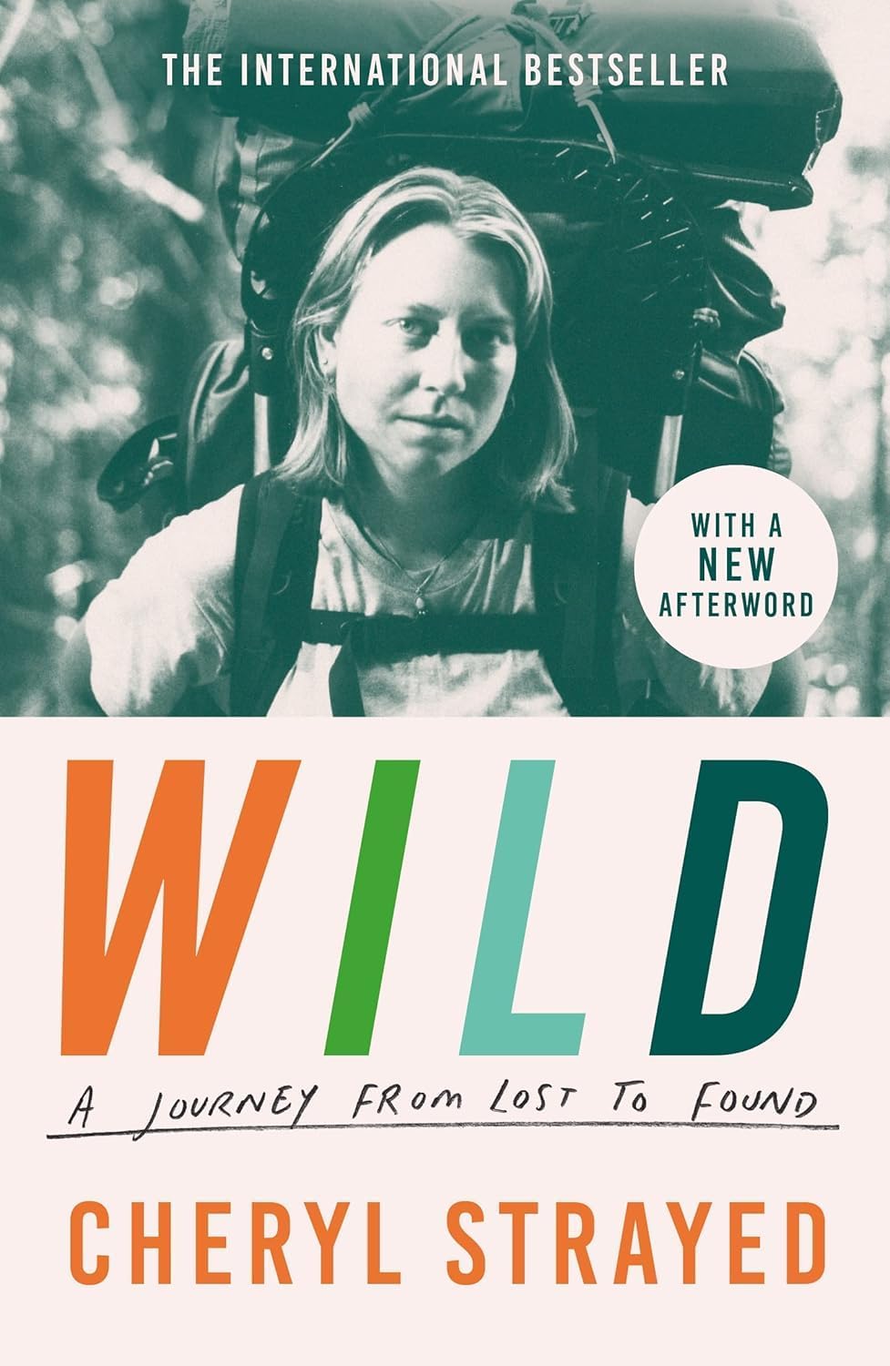 Close-up of Wild: A Journey from Lost to Found paperback cover by Cheryl Strayed