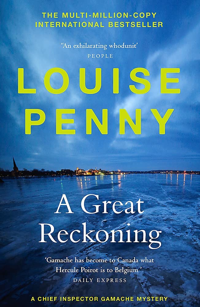 Back cover view of the Louise Penny Gamache paperback set, showing synopsis text and Sphere publisher branding.