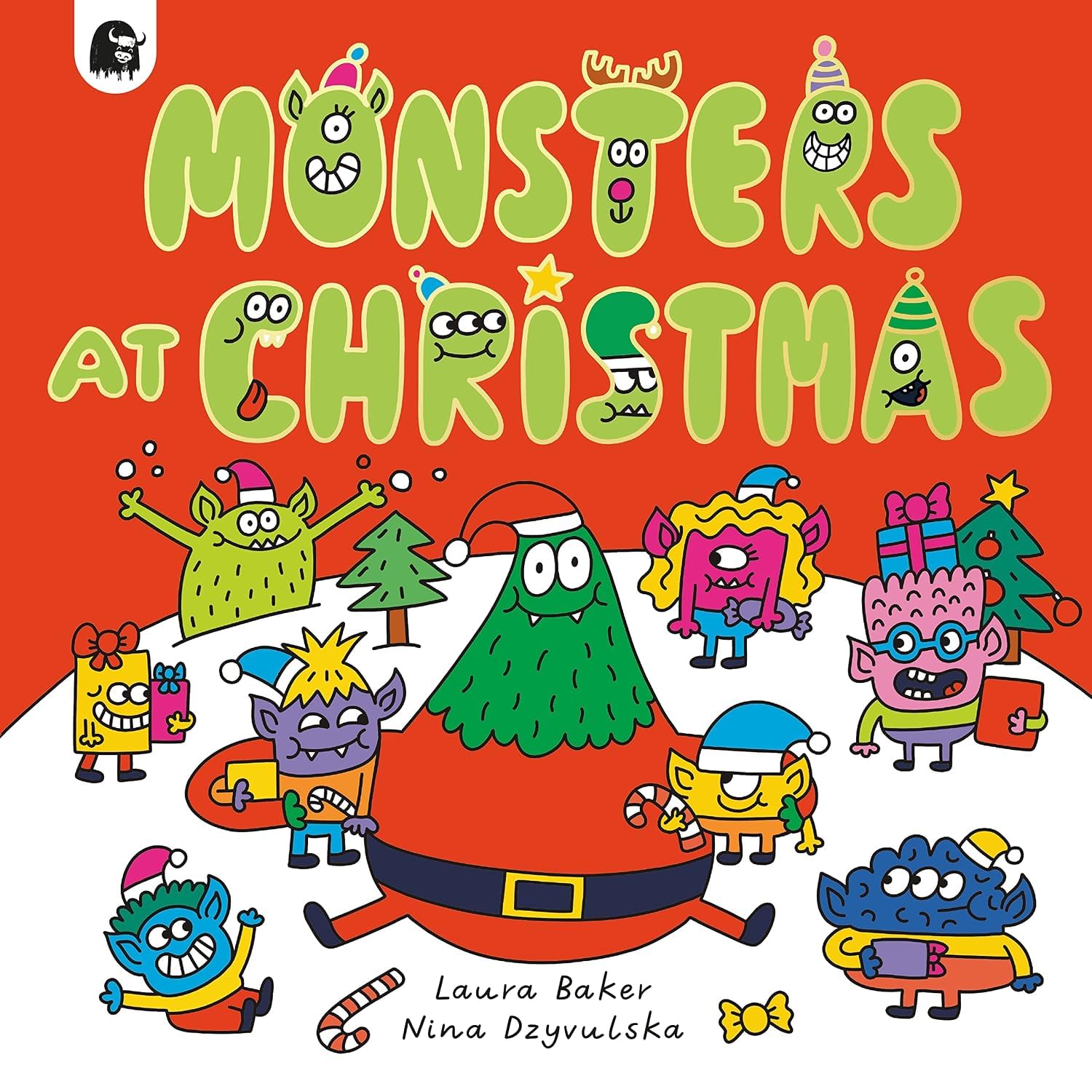 Close-up of One Christmas Eve by Nick Butterworth cover art within the 11-book paperback collection