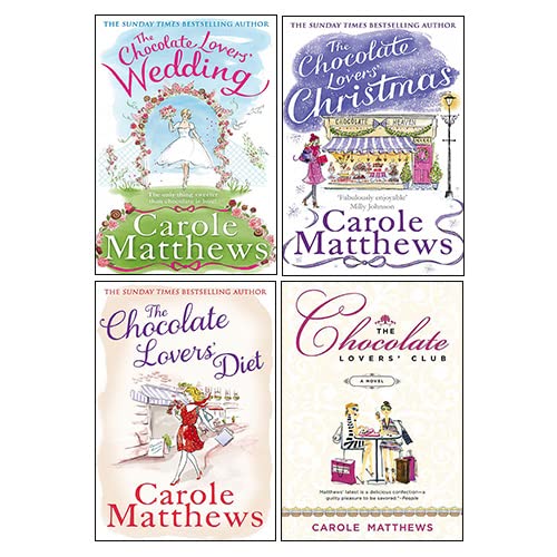 The Chocolate Lovers' Wedding by Carole Matthews paperback front cover