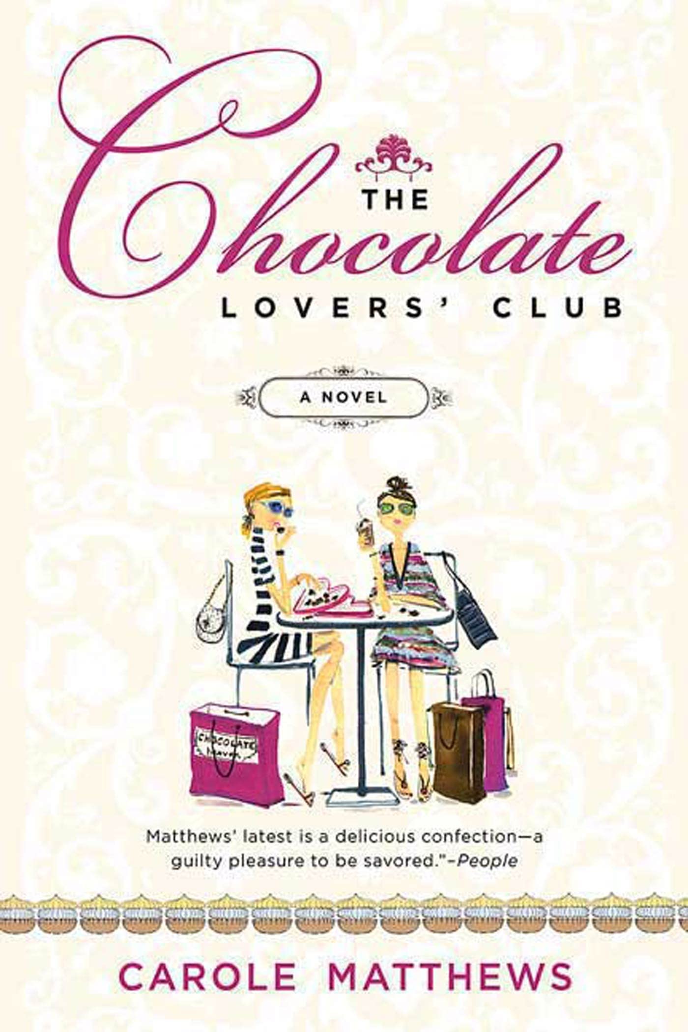 Chocolate Lovers' Club 4-book paperback collection set fanned out