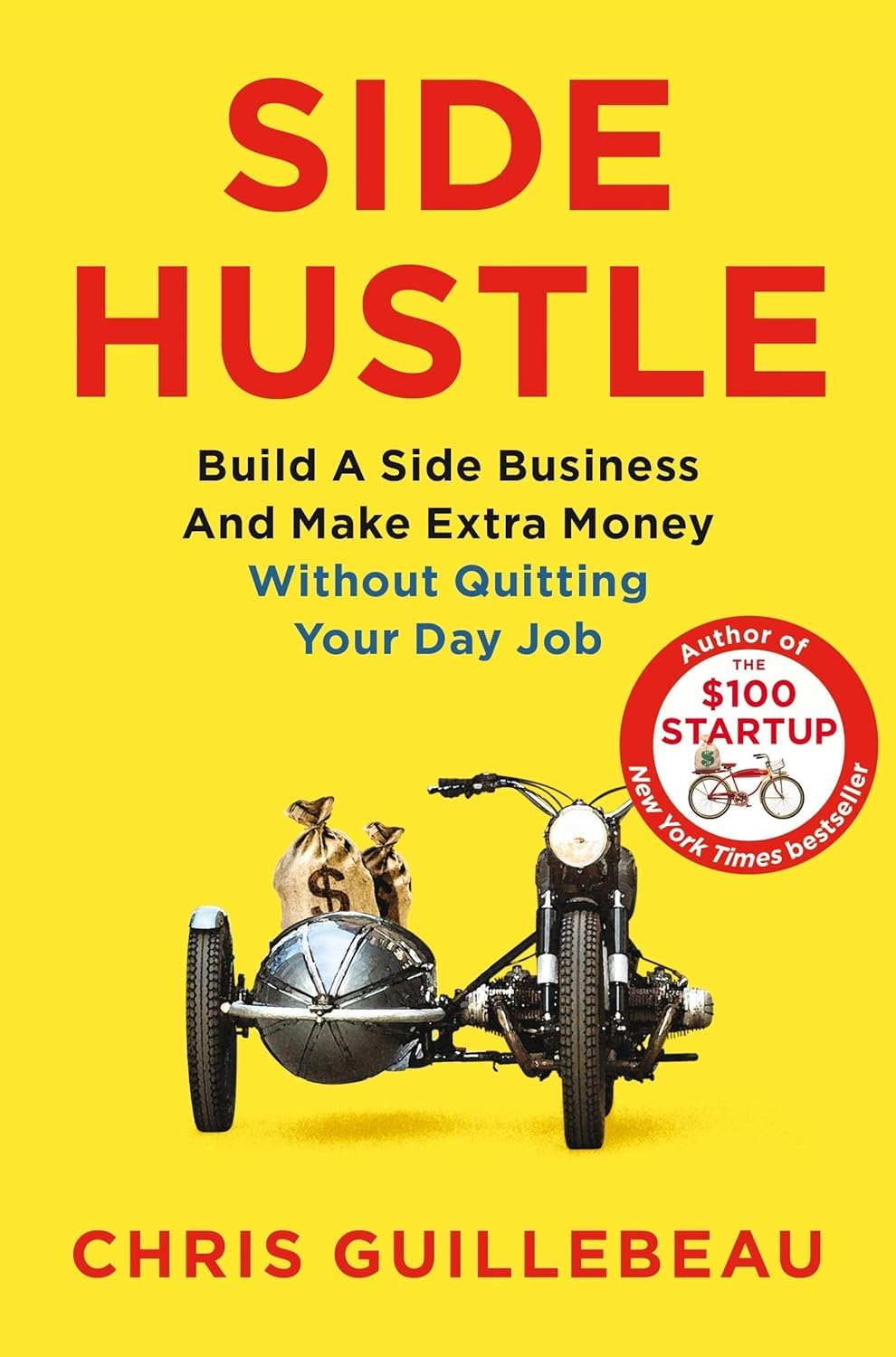 Side Hustle by Chris Guillebeau paperback cover, part of the 3 books business collection set