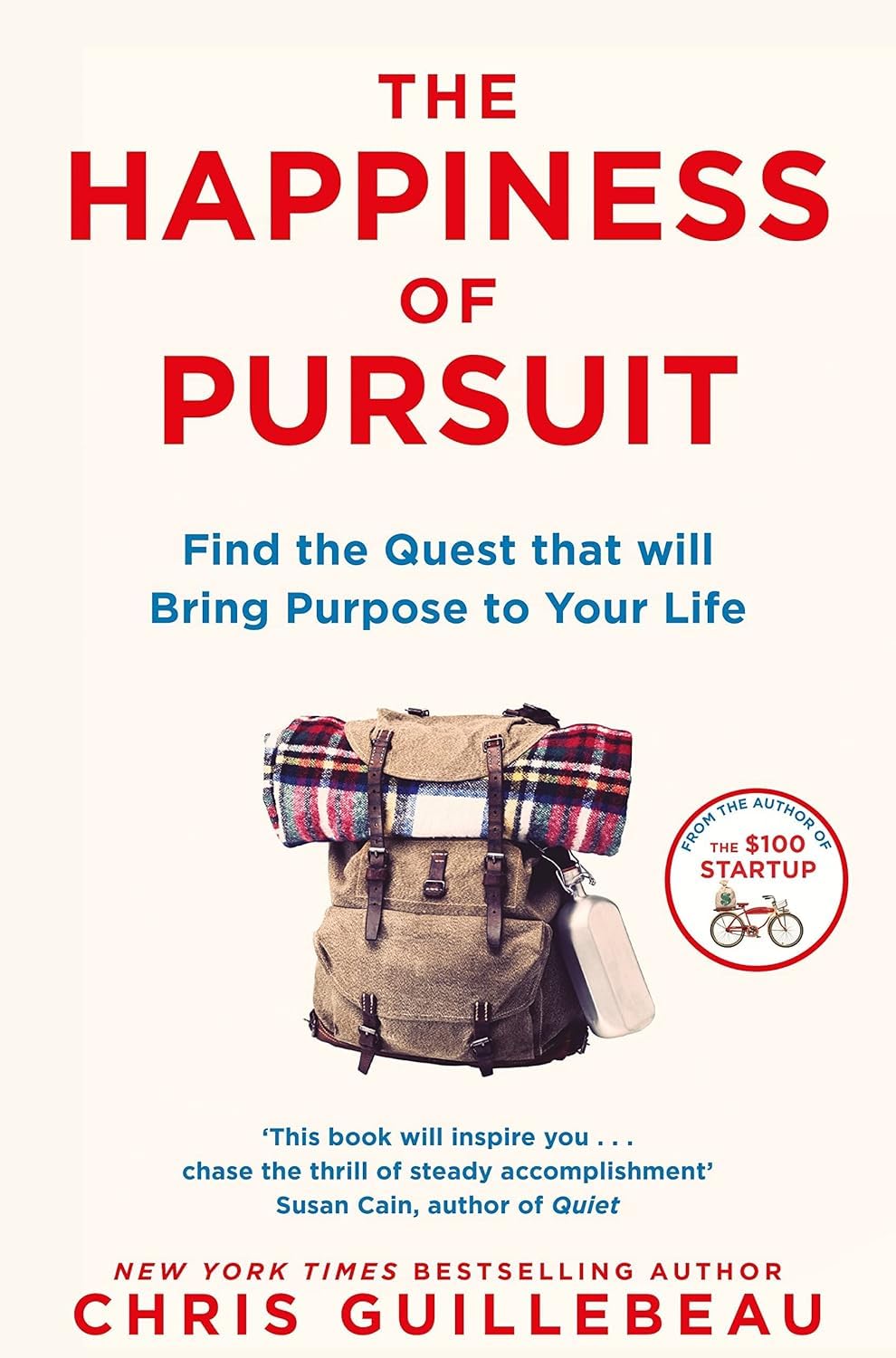 The Happiness of Pursuit by Chris Guillebeau paperback cover, part of the 3 books business collection set