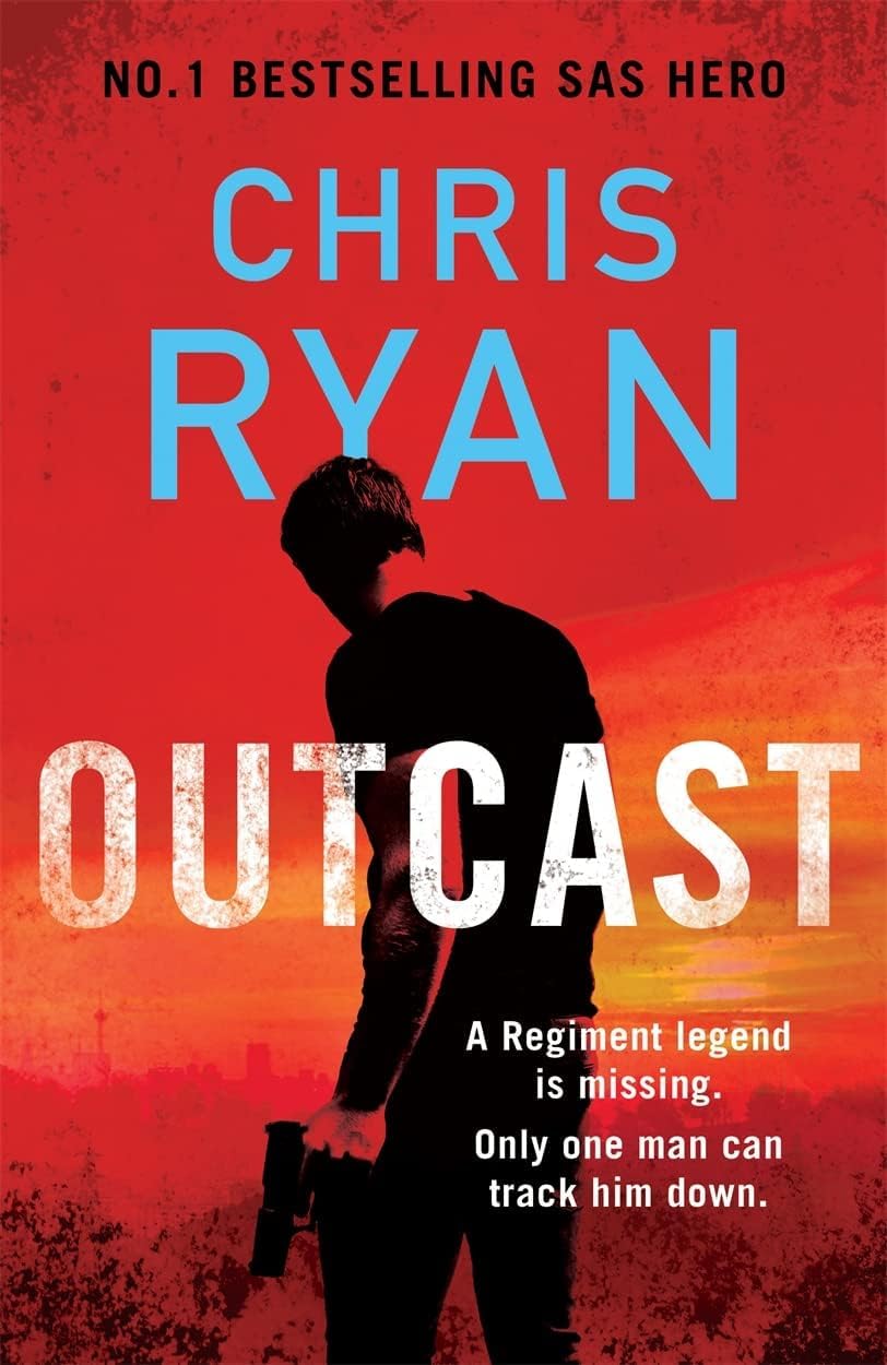 Outcast by Chris Ryan paperback cover, book three in the SAS thriller collection set
