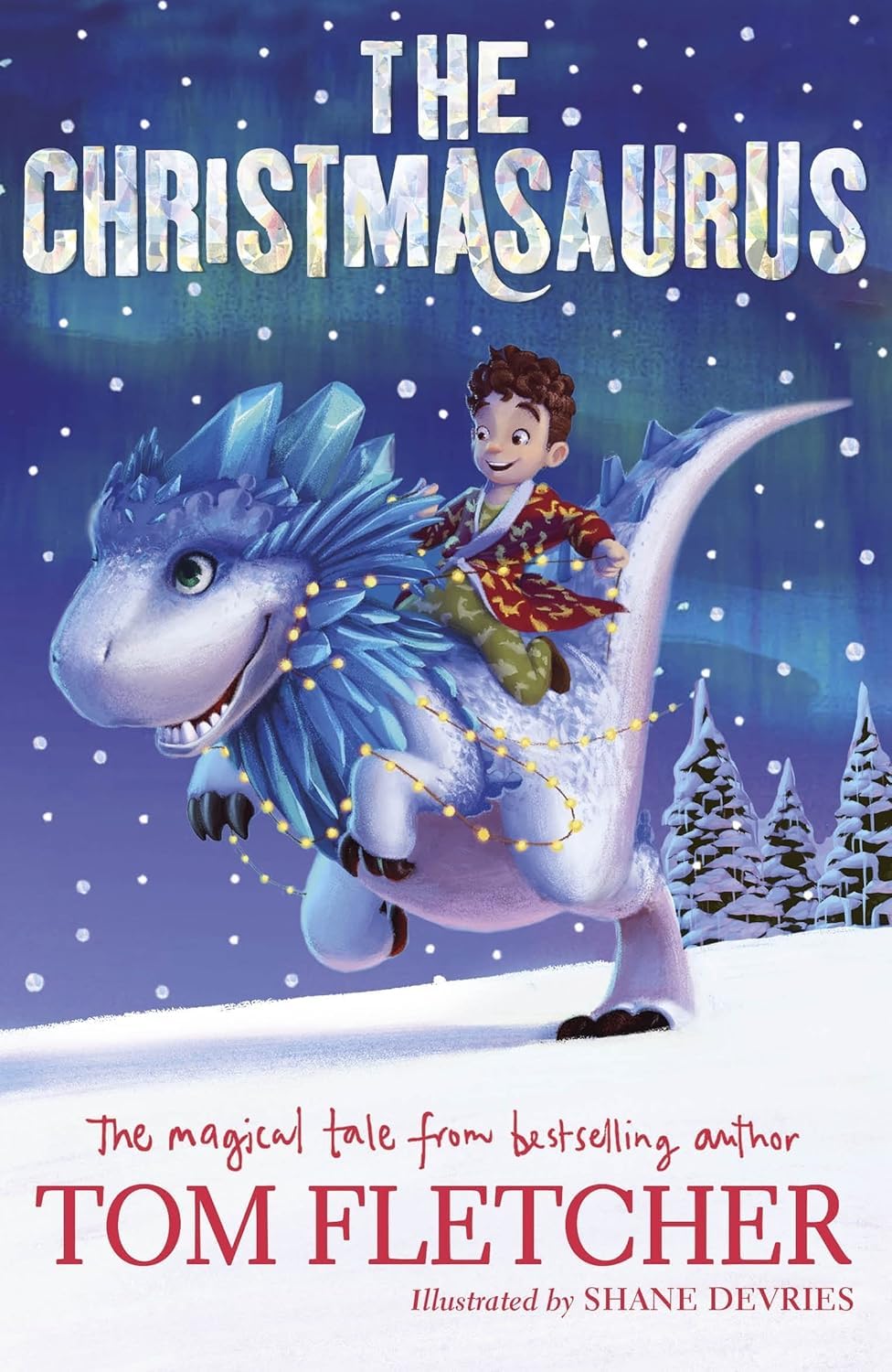 The Christmasaurus and the Winter Witch paperback book cover from the 4-book set