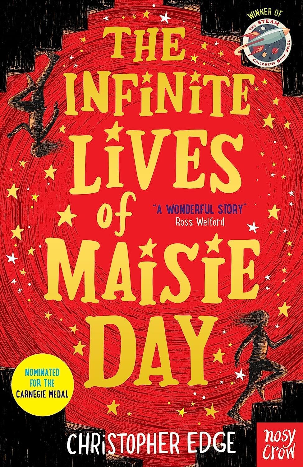 The Infinite Lives of Maisie Day by Christopher Edge, paperback front cover from the 5-book collection set.