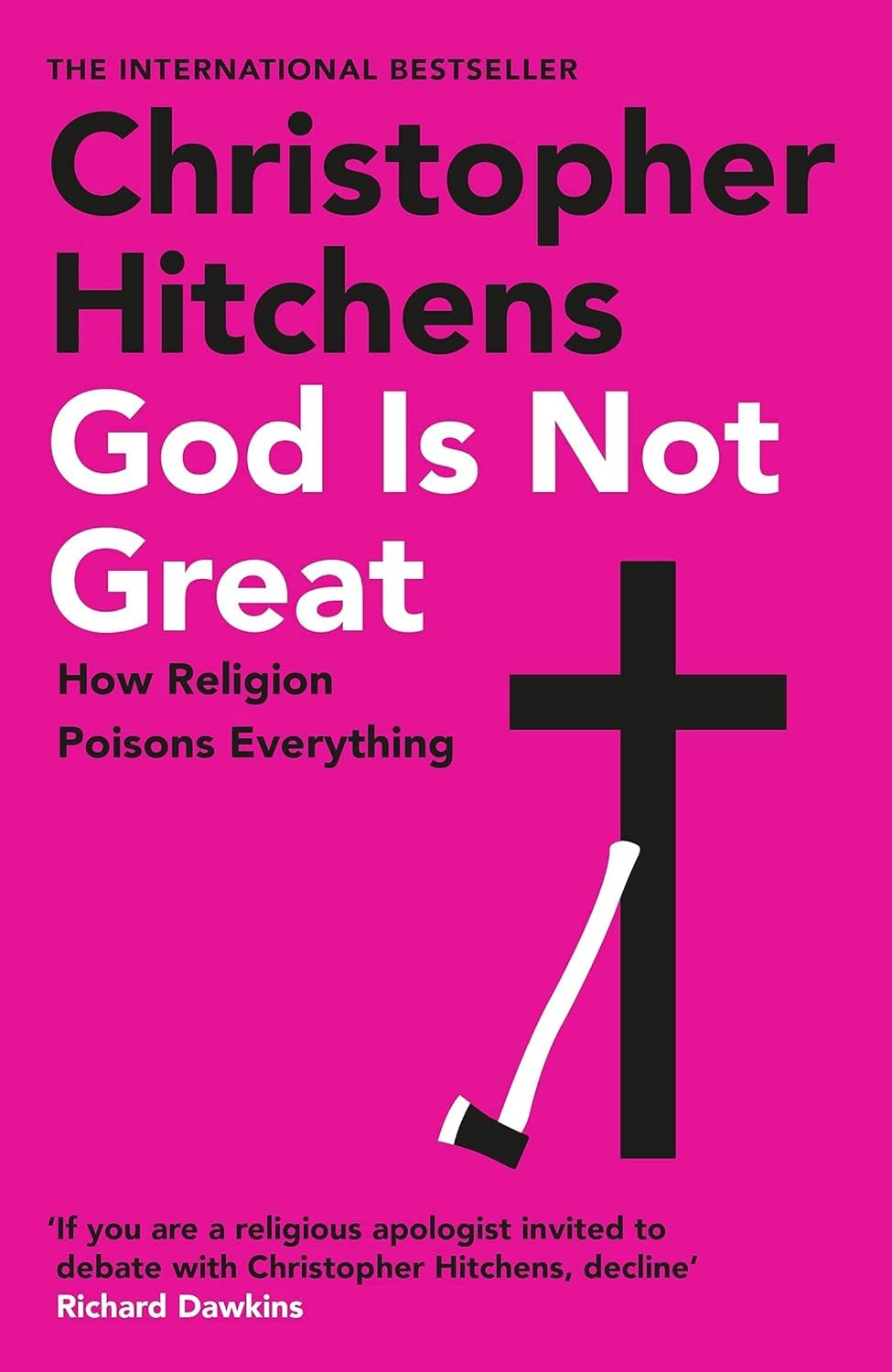 Mortality paperback cover by Christopher Hitchens, the third title in this adult nonfiction collection set