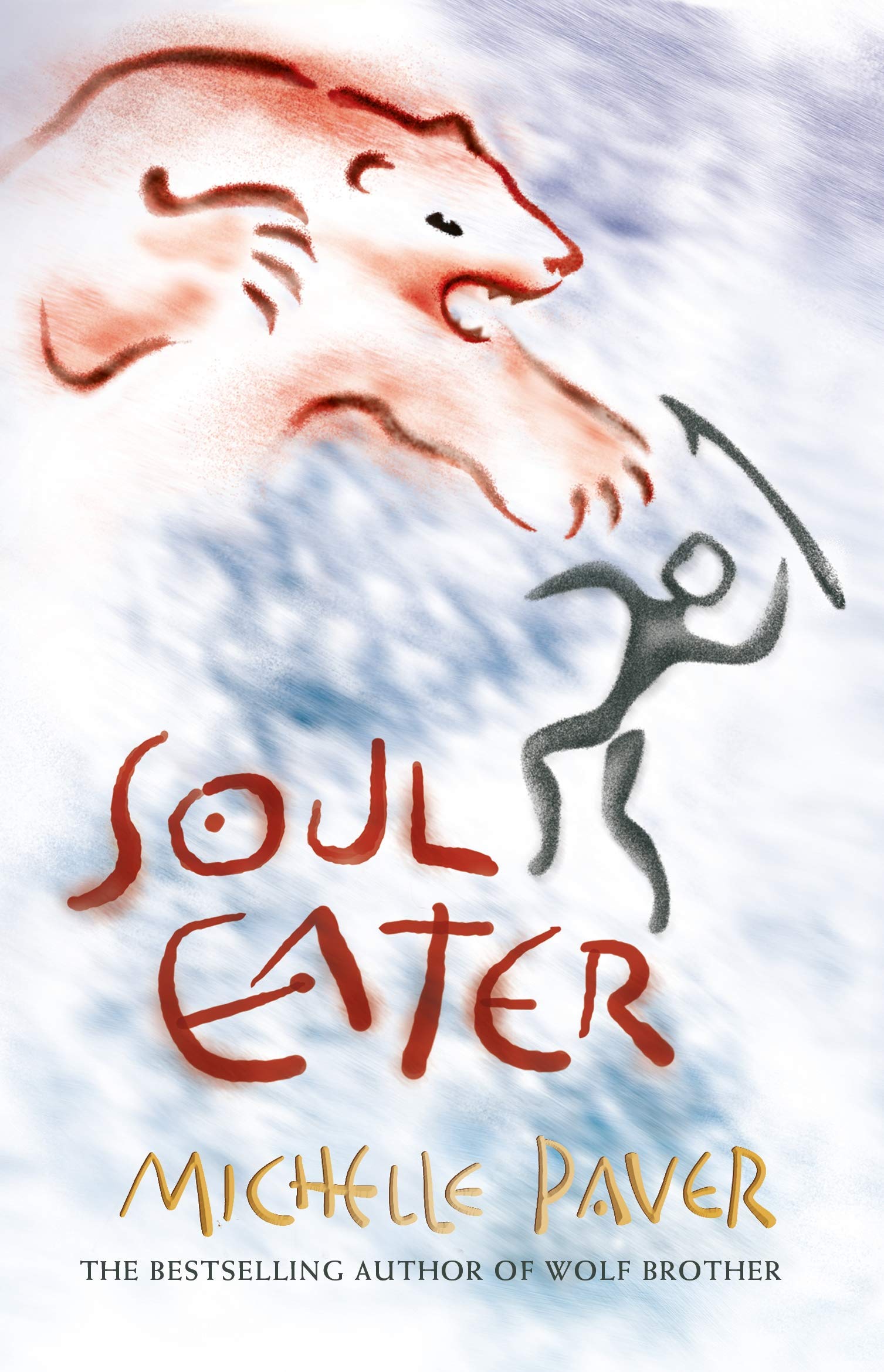 Wolf Brother paperback cover, book one of the Chronicles of Ancient Darkness series
