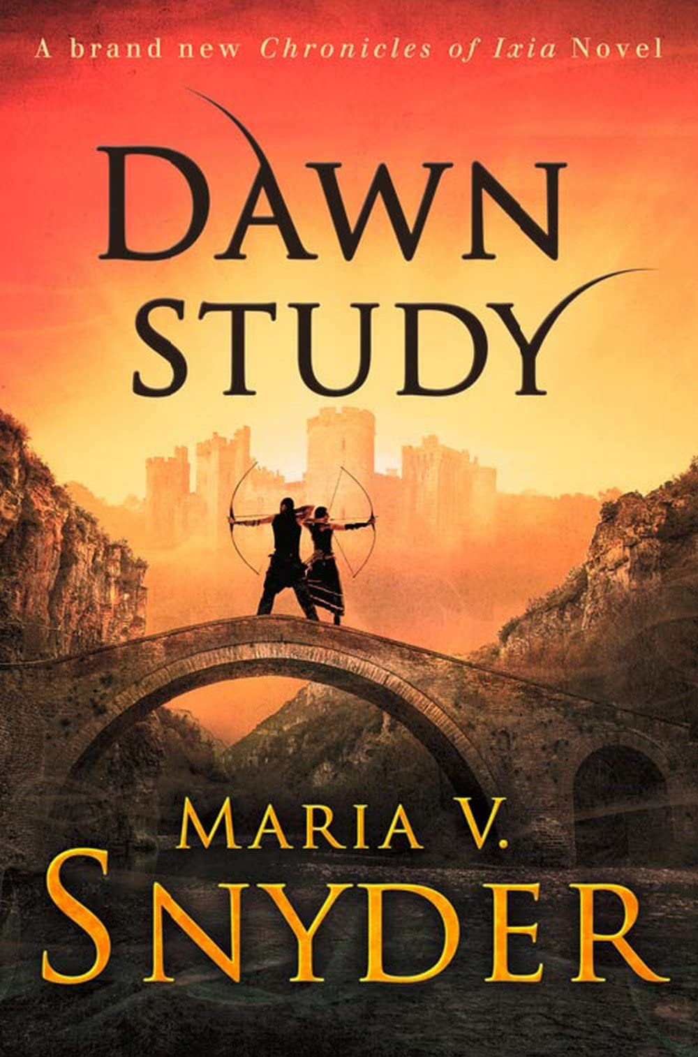 Night Study paperback cover, book five of the Chronicles of Ixia series