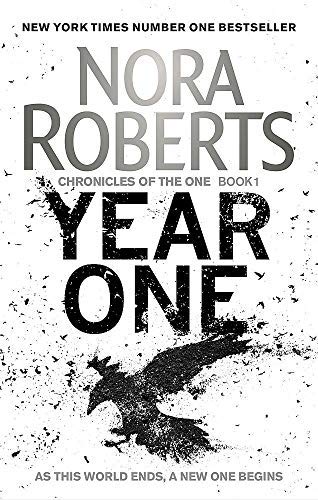 Three Chronicles of the One paperback novels by Nora Roberts fanned out to show individual cover artwork.
