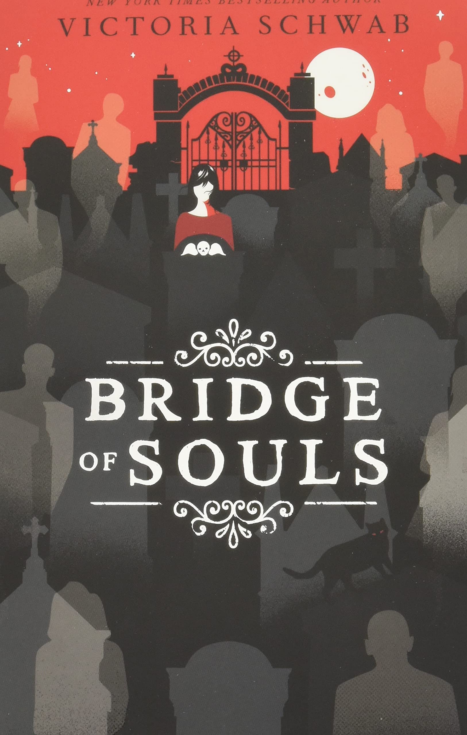 City of Ghosts, Tunnel of Bones, and Bridge of Souls paperbacks fanned out showing all three covers