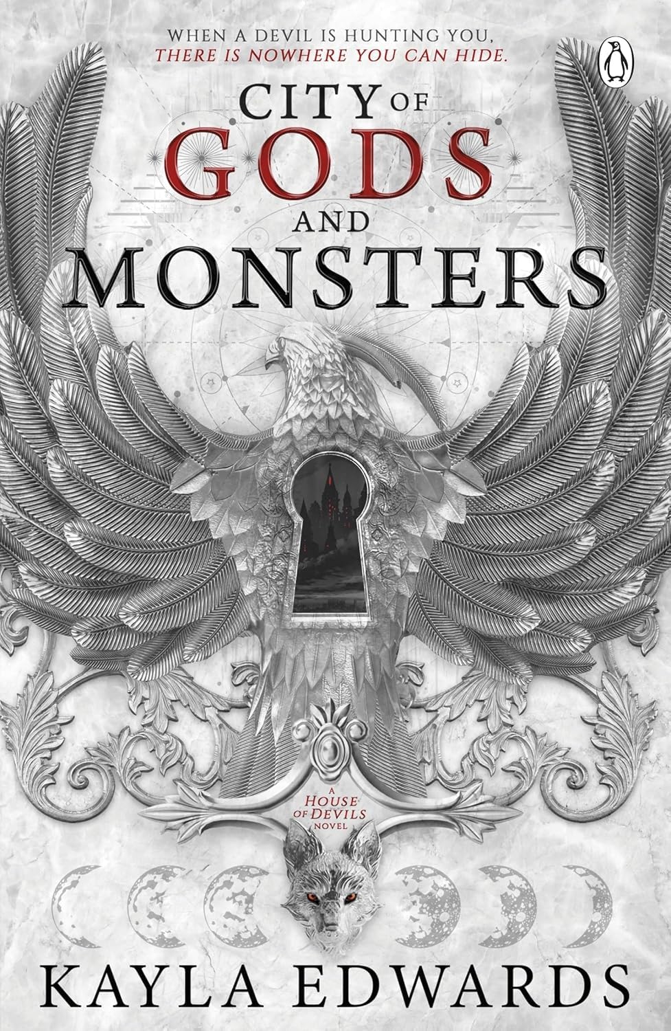 Back cover of the City Of Gods And Monsters and City Of Souls And Sinners paperback set showing blurb text