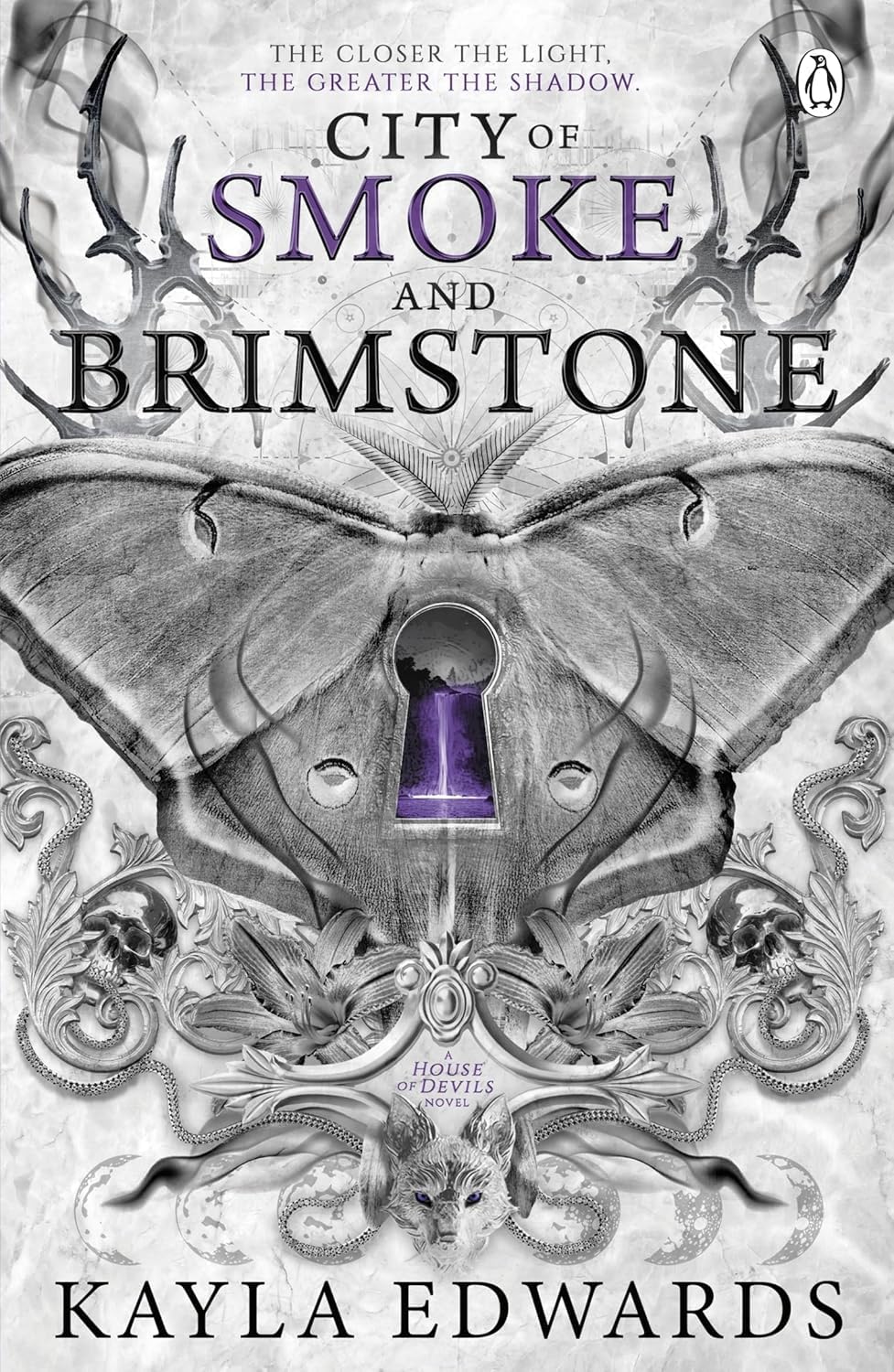 Both paperbacks from the City Of Gods And Monsters and City Of Souls And Sinners set fanned out together