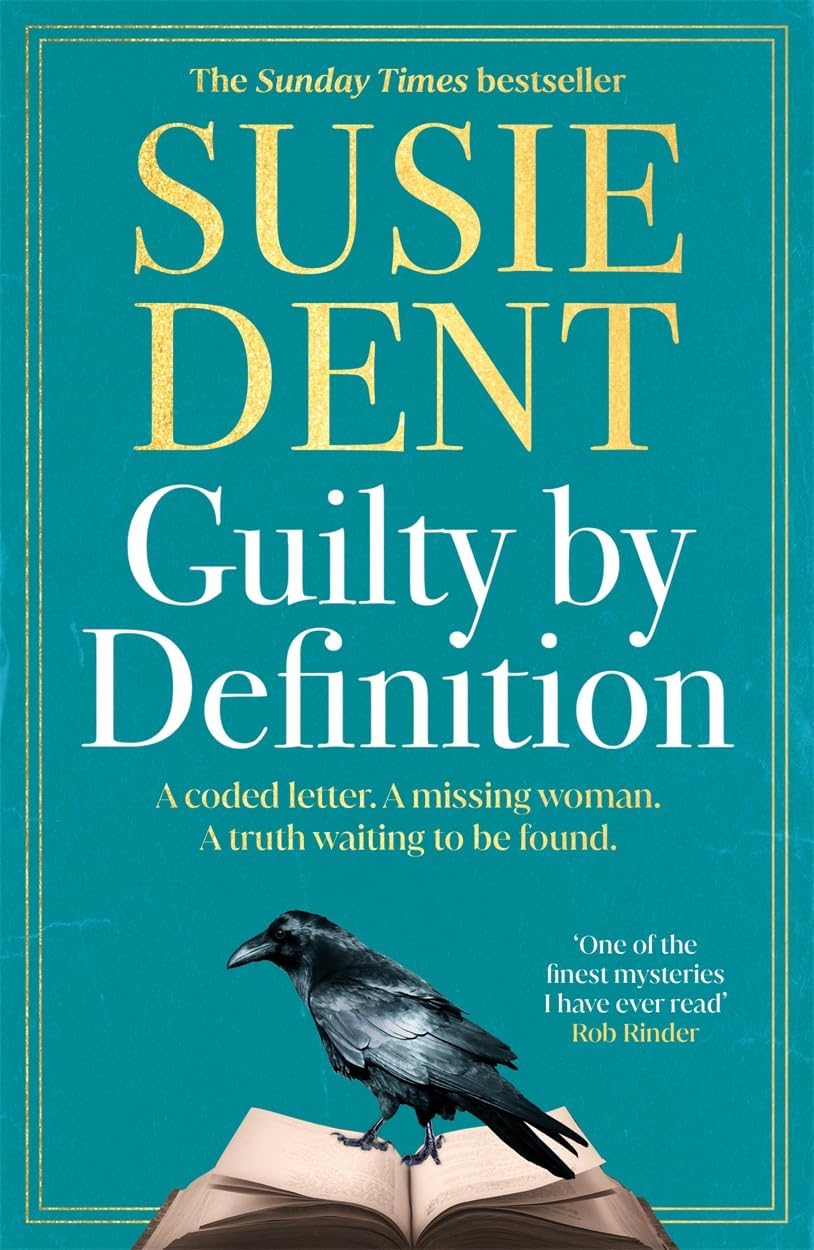 Death Writ Large hardcover front cover, second book in the Clarendon Lexicographers series by Susie Dent