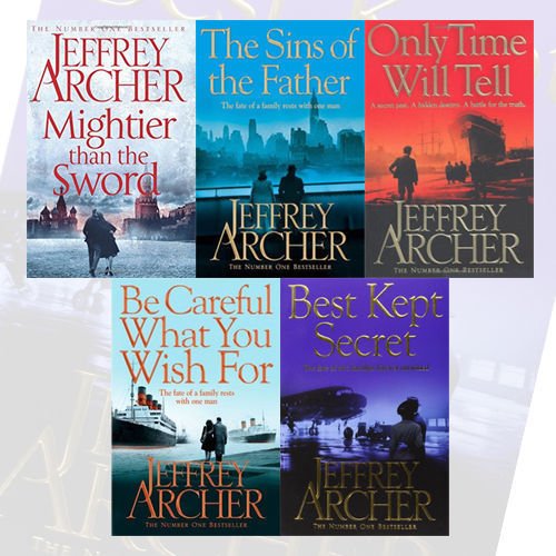 The Clifton Chronicles 5 Books Collection Set by Jeffrey Archer - front cover of paperback box set