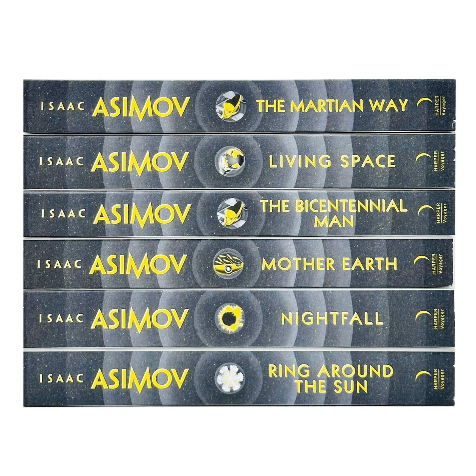The Martian Way paperback cover from the Isaac Asimov Complete Stories 6 Books Collection Set