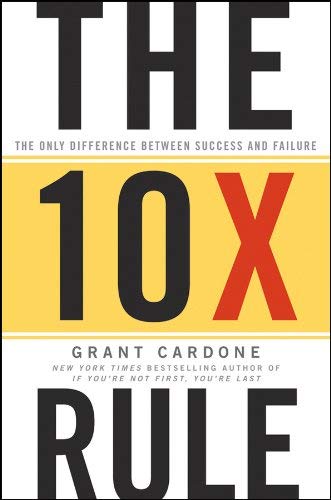 Back cover detail of The Compound Effect and The 10X Rule 2-book business and personal development set