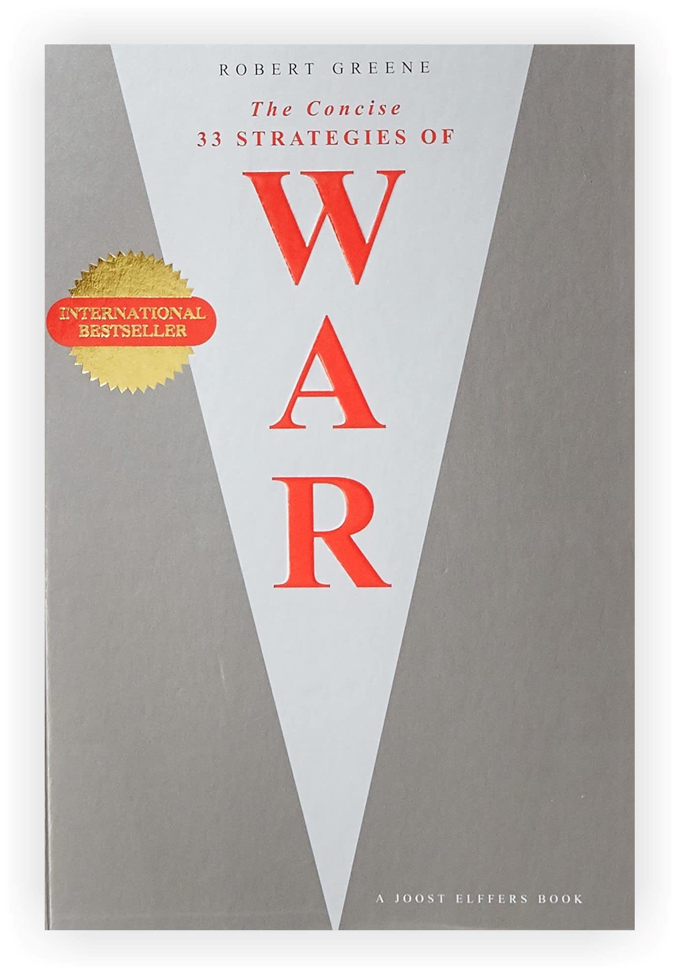 Close-up of the Concise Series paperback spines showing titles on power, strategy, and human nature.