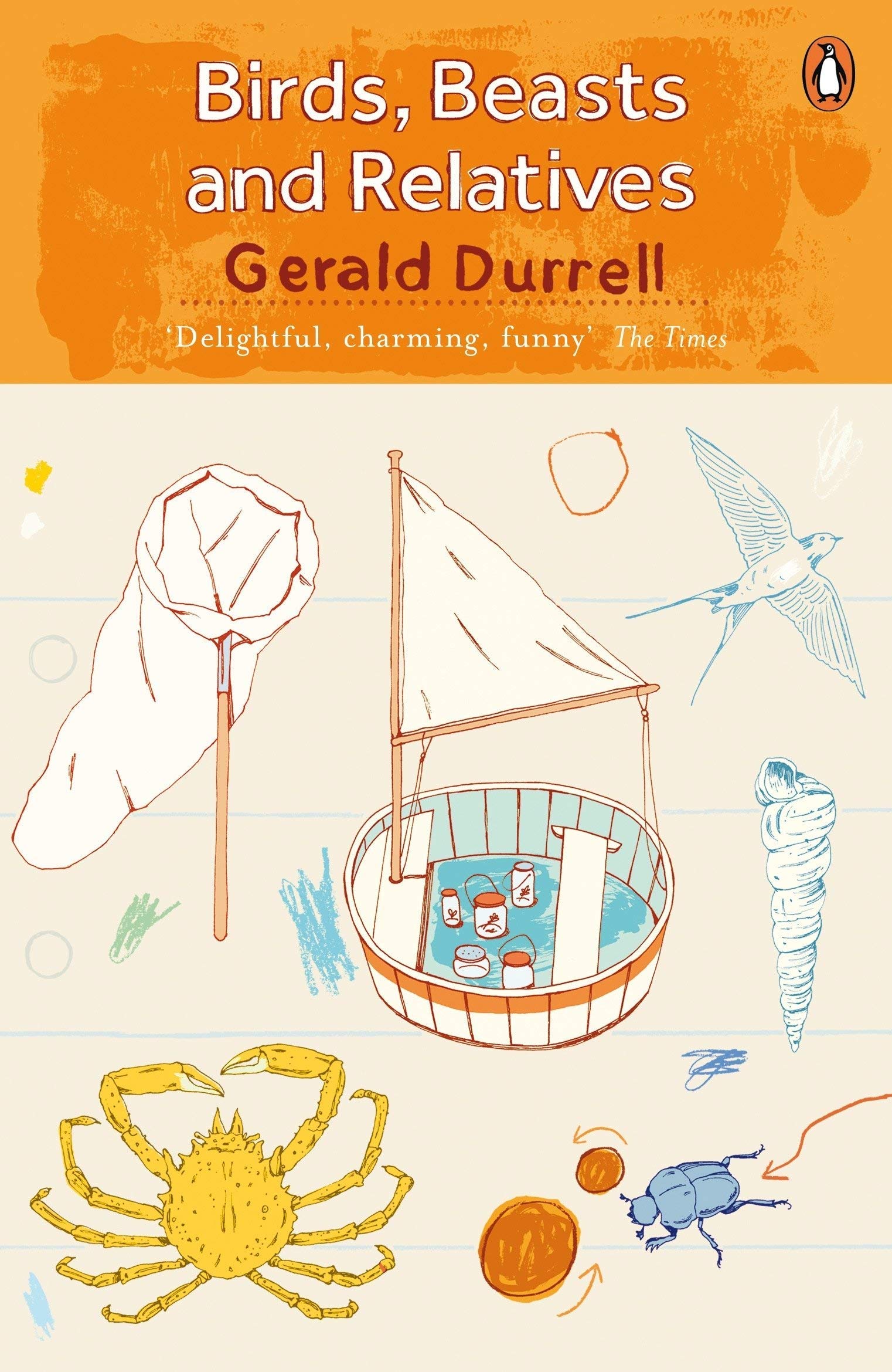 The Garden of the Gods paperback cover from the Gerald Durrell Corfu Trilogy set