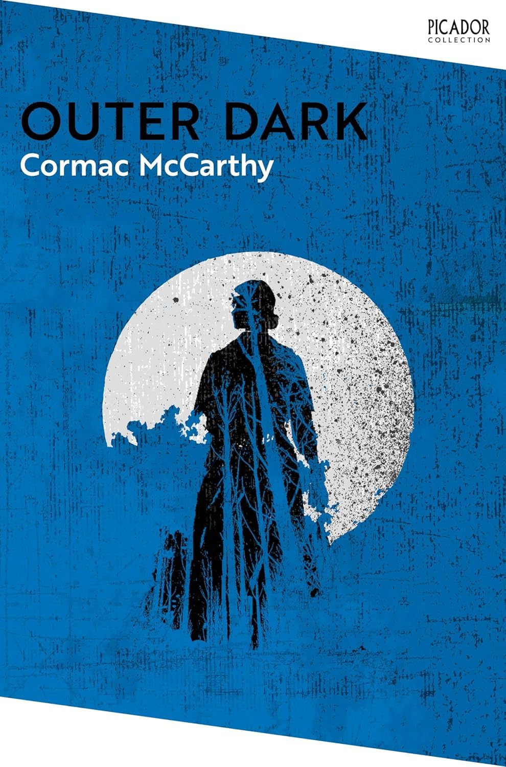 Close-up of Child of God paperback cover from the Cormac McCarthy Collection 3 book set