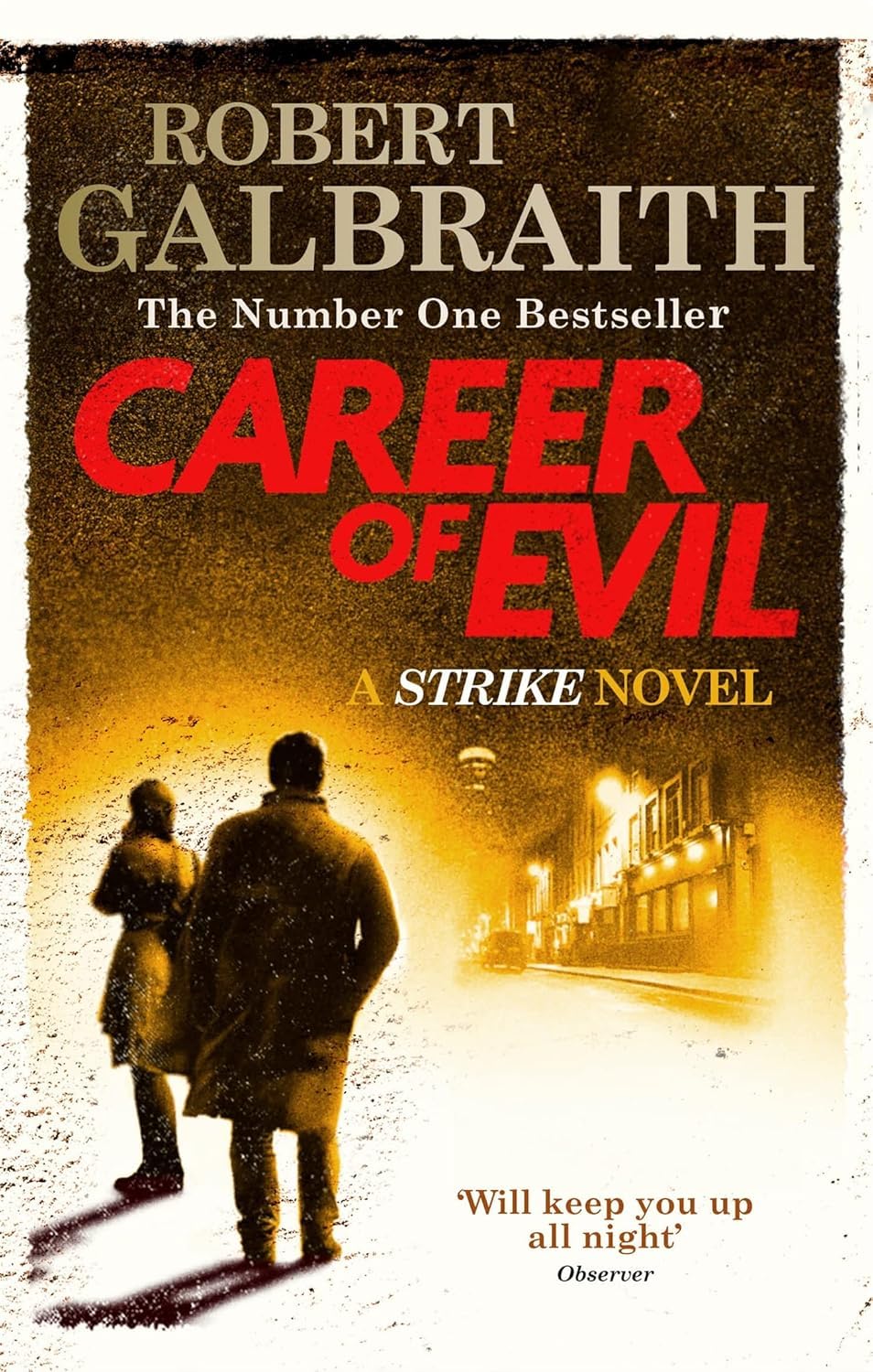 The Running Grave paperback cover, the seventh book in the Cormoran Strike series by Robert Galbraith