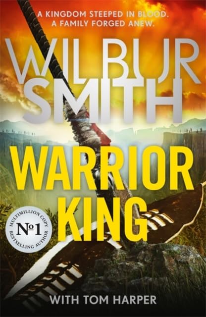 Warrior King by Wilbur Smith, paperback cover, Courtney Family Novels series