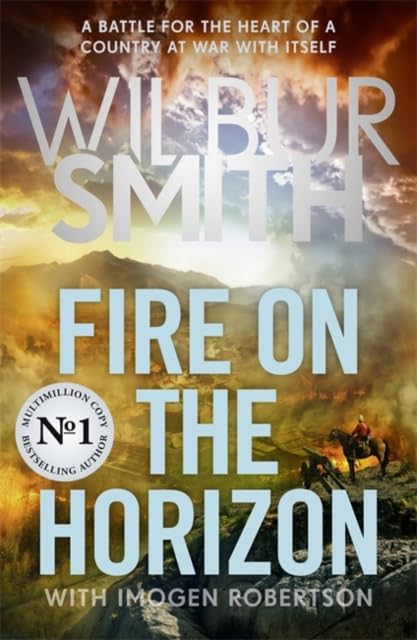 Fire on the Horizon by Wilbur Smith, paperback cover, Courtney Family Novels series