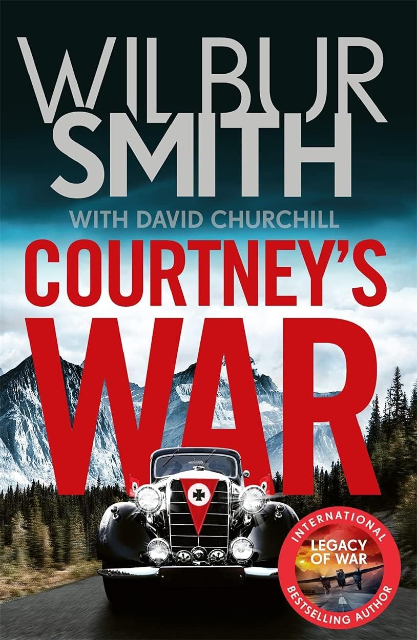 Legacy of War paperback cover, the final title in the Wilbur Smith Courtney Series 5 book set