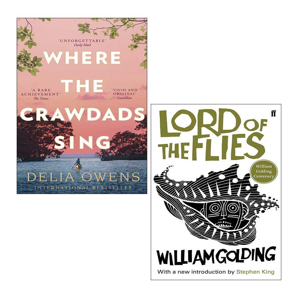 Front cover of Where the Crawdads Sing by Delia Owens, paperback fiction novel