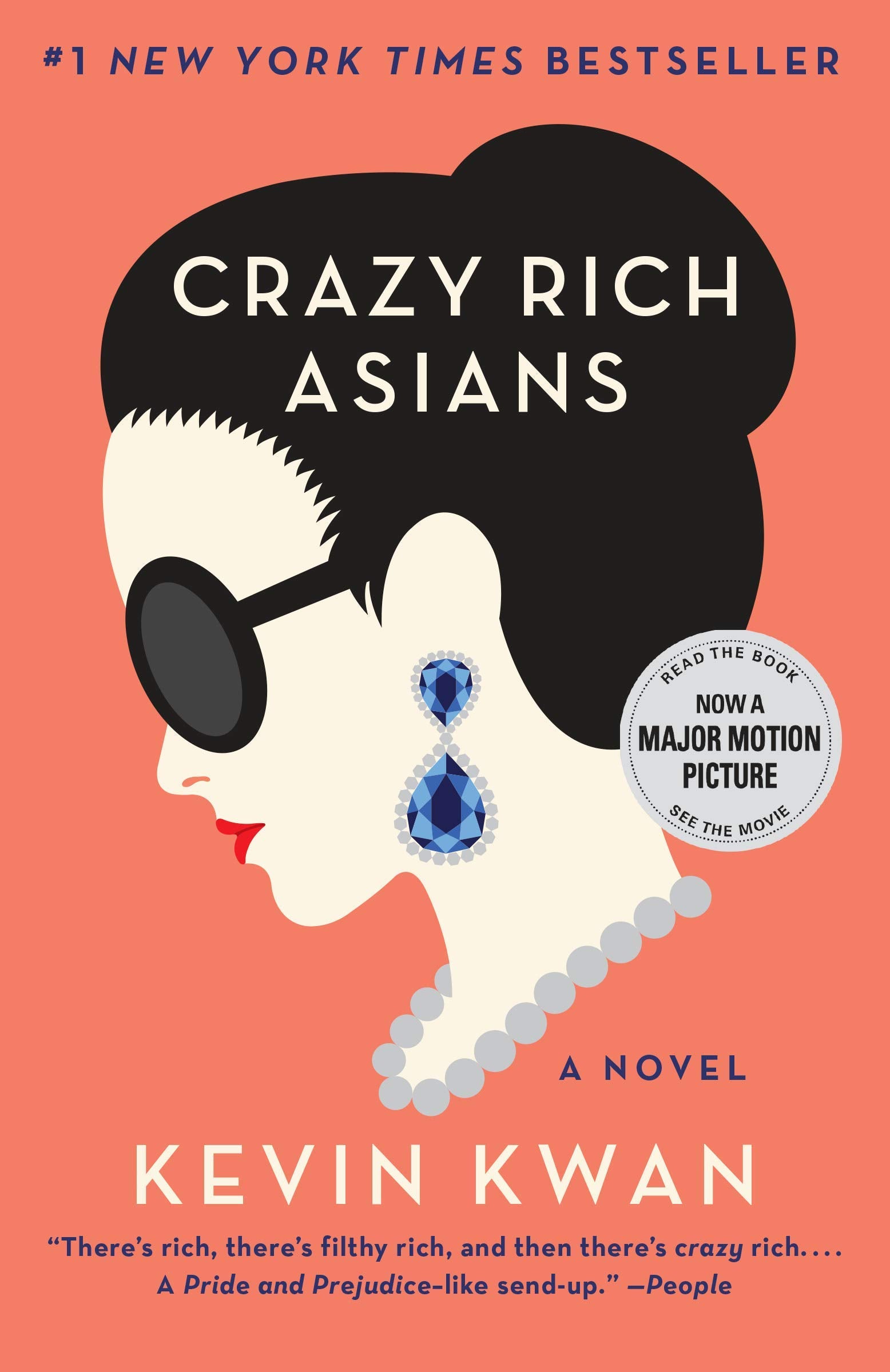China Rich Girlfriend by Kevin Kwan paperback front cover, book 2 in the Crazy Rich Asians collection set